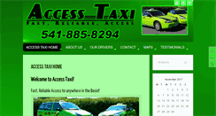 Desktop Screenshot of accesstaxi.us