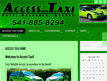 Tablet Screenshot of accesstaxi.us